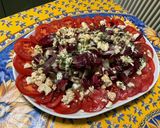 Une image de l'étape 8 de Salade de chicorée sauvage aux tomates et feta sauce balsamique.