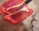 Foto del paso 1 de la receta: Morrones agridulces. Conserva fácil