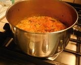 A picture of step 4 of Rajma Chawal.