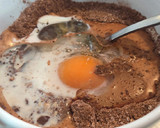 Foto del paso 1 de la receta Mug cake de avena y chocolate completo