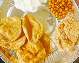 A picture of step 10 of Halwa, Poori, and Kheer.