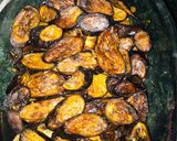 A picture of step 4 of Dahi walay baingan(eggplant with yogurt).