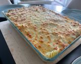 Brokkolis csirkés rakott tészta recept fázis 7 fotója