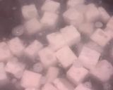 A picture of step 1 of Matar Paneer.