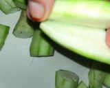 A picture of step 1 of Stuffed Nenua sabzi.