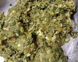 A picture of step 1 of Panchvati kebab.