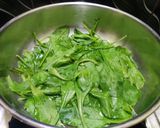 A picture of step 1 of Spinach Soup.