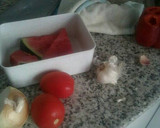 Foto del paso 1 de la receta: Gazpacho de sandía