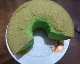 Foto langkah ke 15 dari resep Chiffon Cake Pandan (oven tangkring).