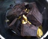 Foto langkah ke 1 dari resep Fudgy Dark Chocolate Brownies / Fudgy Brownies.