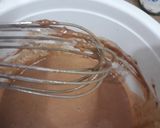A picture of step 2 of Chocolate Waffles.