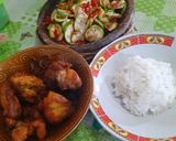 Foto langkah ke 3 dari resep Plecing tuung (sambal terong mentah).