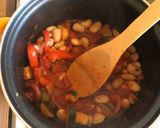 Gnocchi in Tomaten-Gemüsesauce mit Wildlachs Rezeptschritt 3 Foto