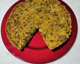 Foto del paso 5 de la receta: Tarta vegana integral de vegetales con quesito de cajú 🥒🧀 :)