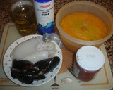 Foto del paso 1 de la receta: Paella de sepia y mejillones