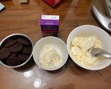OREO冰盒蛋糕的食譜步驟1照片