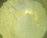 A picture of step 2 of Steamed Khaman Dhokla.