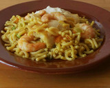 Foto del paso 12 de la receta: Fideuá de merluza y langostinos