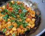 A picture of step 4 of Masala Pasta.
