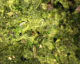 A picture of step 1 of Coriander masala poha.