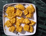 A picture of step 5 of Smoky Paneer tikka.