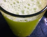 A picture of step 2 of Aloe vera, amla, curry leaves juice.