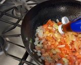 A picture of step 3 of Nostalgic Salmon w/ Tomato Fish Sauce | Cá Hồi Chiên Sốt Mắm Cà.