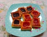 Foto langkah ke 3 dari resep Blueberry strawberry pastry.