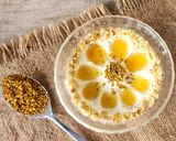 Foto del paso 7 de la receta: Postrecito de ricota o requesón con polen corbicular y miel de abejas 🐝🍯más nueces en solo un minuto