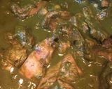 A picture of step 11 of Palak Chicken.