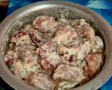 A picture of step 2 of Chicken Rezala.