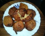 A picture of step 4 of Ripe Banana Jaggery Pakoras.