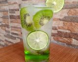 Foto langkah ke 4 dari resep Kiwi squash / kiwi mojito #10.