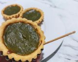 Foto langkah ke 6 dari resep Pie Creamy Matcha.