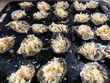 Ostras a la parmesana
