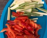 A picture of step 2 of Beef Fajitas with Vegetables.