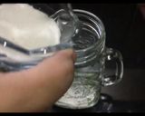 A picture of step 1 of Blue Lagoon Mocktail.
