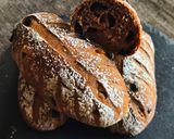 Foto langkah ke 8 dari resep Choco Cheese Sourdough Bread.