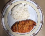 Foto langkah ke 7 dari resep Chicken Katsu curry rice.
