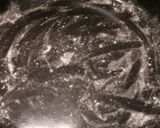 A picture of step 2 of Soda farls.