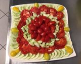 Une image de l'étape 7 de Salade aux trois tomates, concombres et persil.