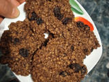 Galletas de avena y pasas