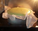 Foto langkah ke 3 dari resep Ogura cake pandan.