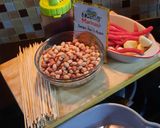 Foto langkah ke 1 dari resep Sate Ayam bumbu kacang.