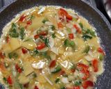 Foto langkah ke 3 dari resep Telor dadar kentang.