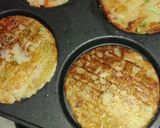 A picture of step 2 of Sooji Chilla.