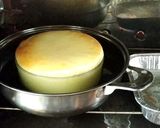 Foto langkah ke 7 dari resep Japanese cheese cake / sponge cheese cake #keto #debm.