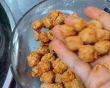 A picture of step 2 of Soya chunks munchurian.