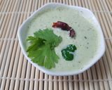 A picture of step 3 of Coconut chutney mumbai anna style.