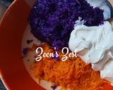 A picture of step 1 of Purple Cabbage Coleslaw.